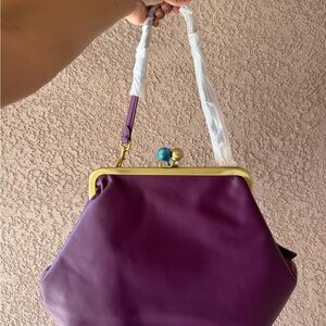 Amazon Essentials Purple Shoulder Bag